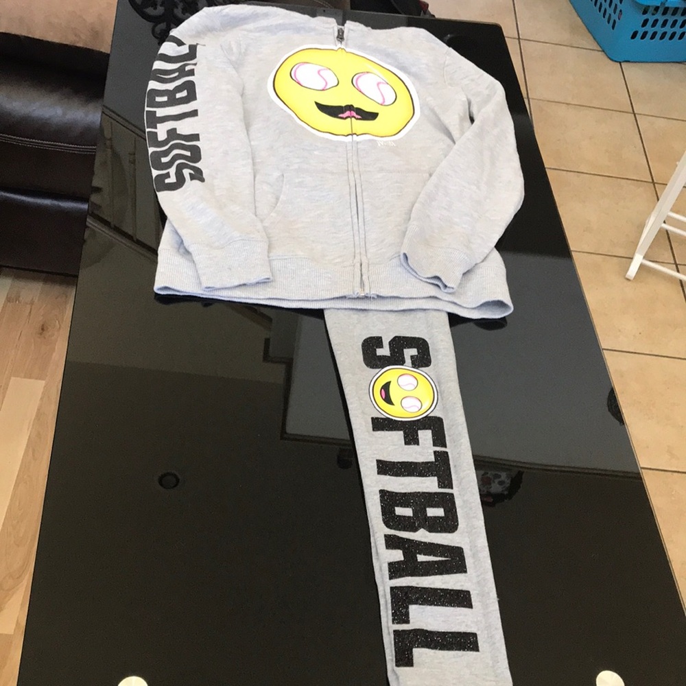 Justice size 12 softball outfit. Super cute!